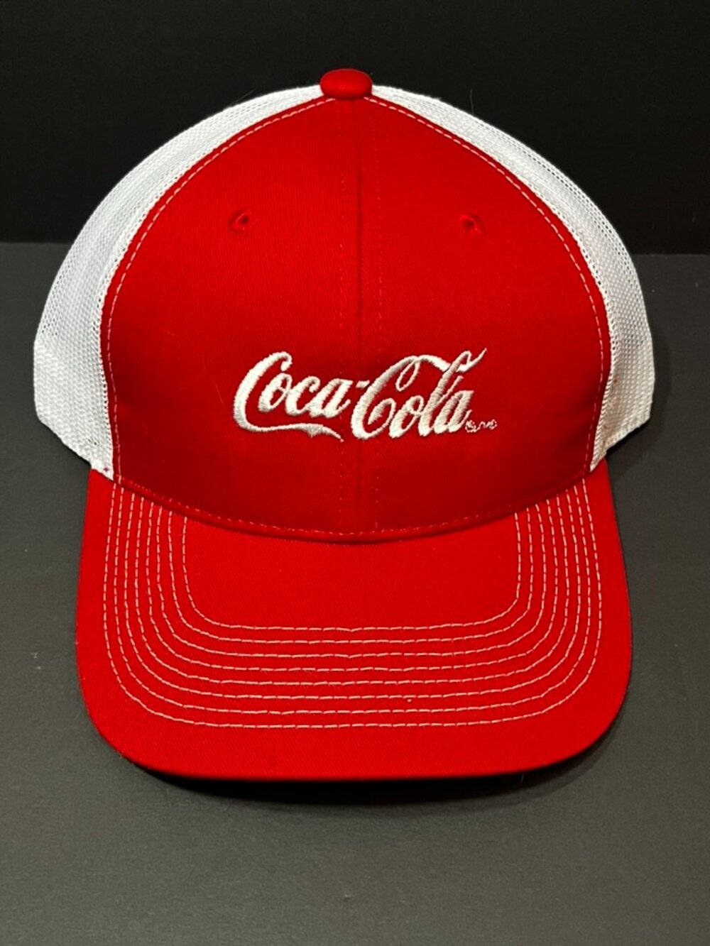 Vintage Coca-Cola Snapback, mesh Hat, Made in Canada, Deadstock, Y2K
